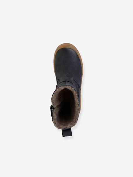 Filles Bottes PULSE TEX STAR BOOTS WOOL Froddo bleu foncé+bordeaux+noir 5 - vertbaudet enfant 