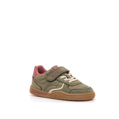 Sneakers garçon synthétique fermeture adhésive Blue+Green+White 8 - vertbaudet enfant 