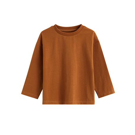 Lot de 2 t-shirts enfant manches longues ginkgo Vert 6 - vertbaudet enfant 