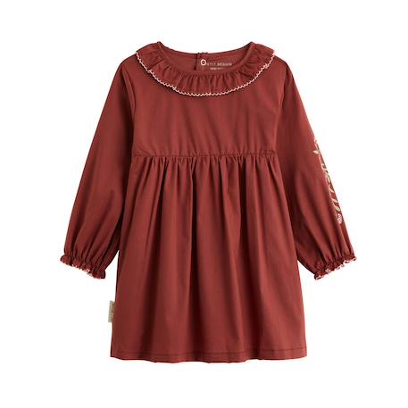 Robe enfant en popeline harmony Rose 2 - vertbaudet enfant 
