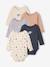 Lot de 5 bodies bébé garçon manches longues cappuccino 1 - vertbaudet enfant 