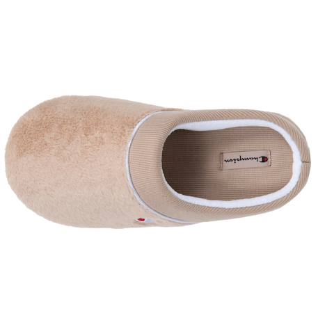 Chaussons mules immitation fourure doux pantoufle confortable lavable Beige+Noir+Rouge 2 - vertbaudet enfant 