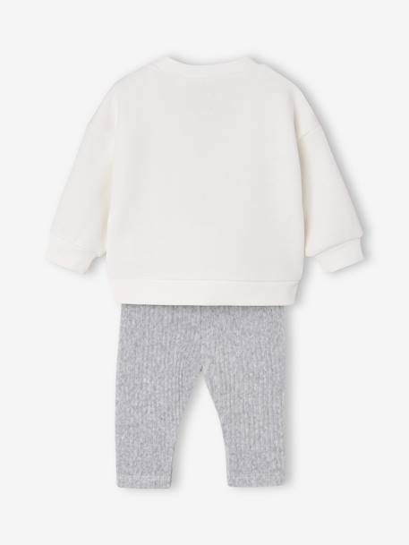 Ensemble bébé Miffy gris chiné 4 - vertbaudet enfant 