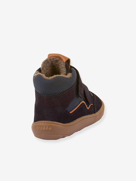 Bottes pieds nus enfants BAREFOOT TEX WOOL Froddo bleu+bleu foncé+camel+gris ardoise 9 - vertbaudet enfant 
