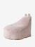Pouf enfant en velours côtelé Ourson beige+rose+vert 1 - vertbaudet enfant 