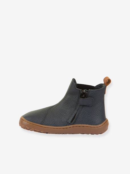 Chaussures pieds nus CHELYS avec détails pailletés fille Froddo bleu foncé+rose poudré 3 - vertbaudet enfant 