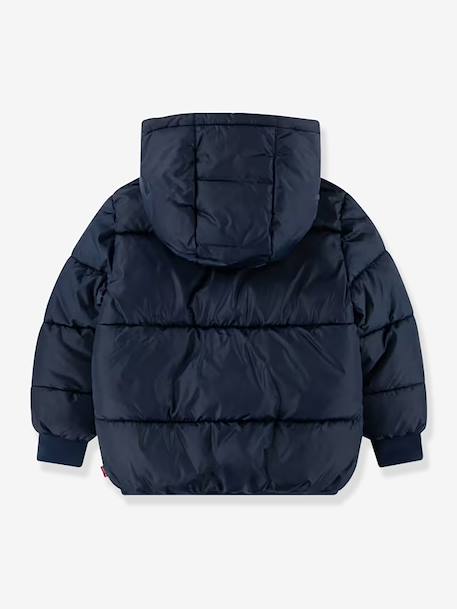 Doudoune à capuche marine 2 - vertbaudet enfant 