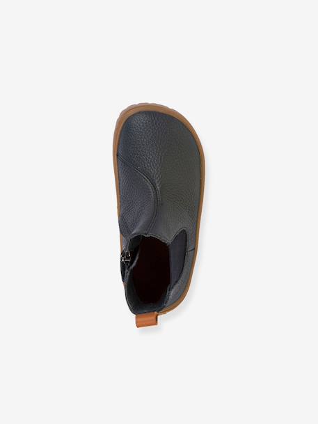 Chaussures pieds nus CHELYS avec détails pailletés fille Froddo bleu foncé+rose poudré 5 - vertbaudet enfant 