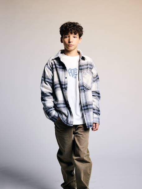 Chemise doublée garçon noisette 7 - vertbaudet enfant 