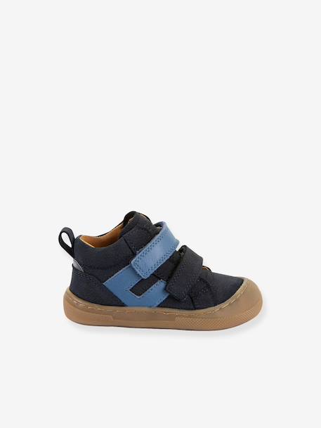Baskets pieds nus bébé MALY Froddo bleu foncé+vieux rose 6 - vertbaudet enfant 