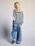 Jean large fille bleu moyen 8 - vertbaudet enfant 