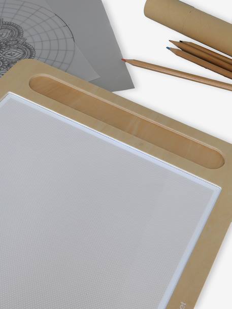 Tablette à dessin lumineuse en bois FSC® bois 5 - vertbaudet enfant 