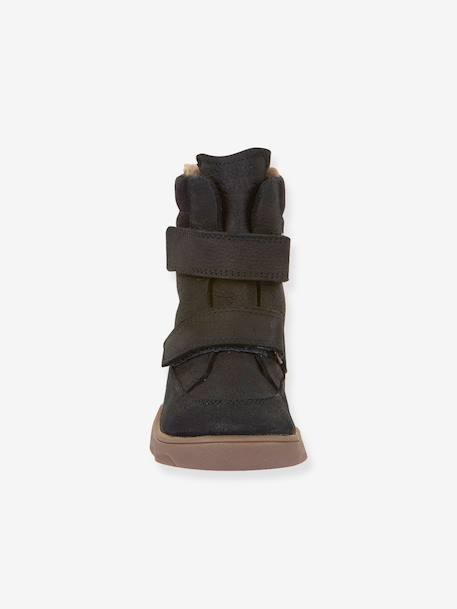Bottes pieds nus pour enfants ZERU TEX WINTER BAREFOOT Froddo bleu foncé+bleu pétrole+rose doré 6 - vertbaudet enfant 