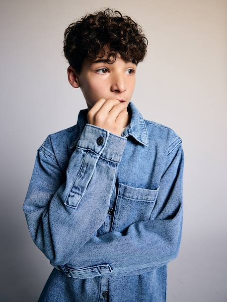 Garçon-Chemise garçon denim