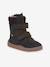 Bottes pieds nus pour enfants ZERU TEX WINTER BAREFOOT Froddo bleu foncé+bleu pétrole+rose doré 1 - vertbaudet enfant 