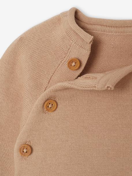 Ensemble naissance pull et pantalon beige 5 - vertbaudet enfant 