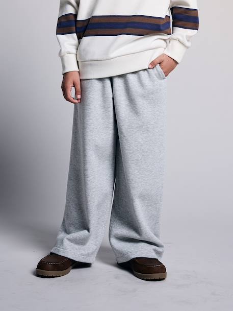 Lot de 2 pantalons larges garçon gris 8 - vertbaudet enfant 