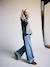 Jean large fille bleu moyen 2 - vertbaudet enfant 