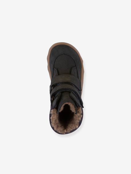 Bottes pieds nus pour enfants ZERU TEX WINTER BAREFOOT Froddo bleu foncé+bleu pétrole+rose doré 4 - vertbaudet enfant 