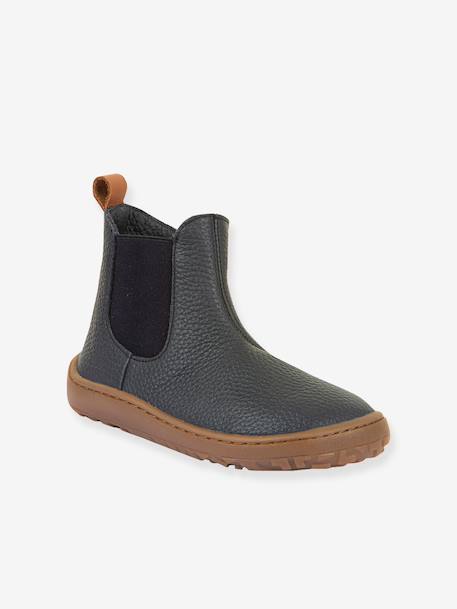 Chaussures pieds nus CHELYS avec détails pailletés fille Froddo bleu foncé+rose poudré 1 - vertbaudet enfant 