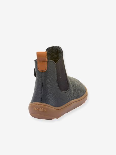 Chaussures pieds nus CHELYS avec détails pailletés fille Froddo bleu foncé+rose poudré 4 - vertbaudet enfant 
