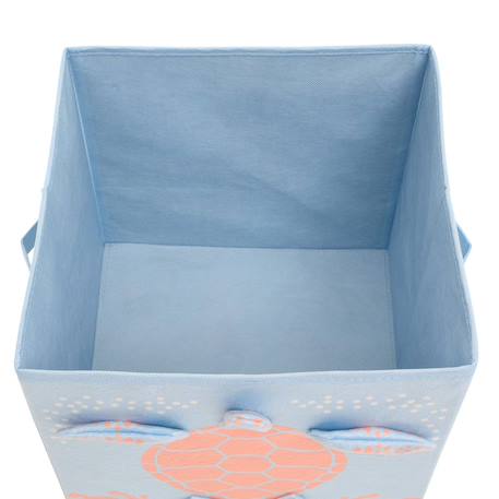Panier de rangement pliable lion - joey Beige+Bleu+Gris+Jaune+Jaune Lion 10 - vertbaudet enfant 