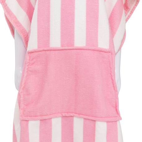 Poncho 'wili' rose 55x70cm Rose+Vert 3 - vertbaudet enfant 