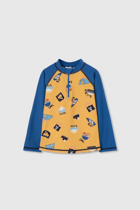 Garçon-T-shirt enfant protection solaire imprimée