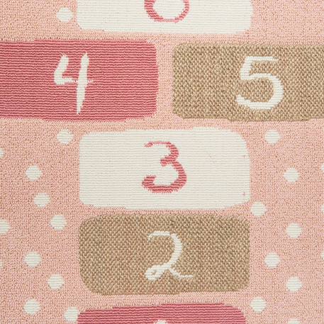Tapis enfant - marelle Rose 5 - vertbaudet enfant 