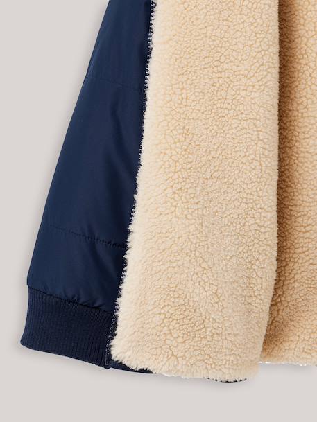 Parka 3 en 1 garçon Marine+Moka 4 - vertbaudet enfant 