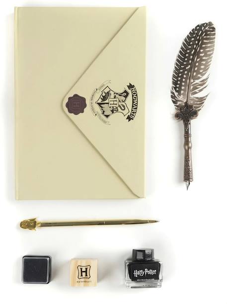 Set de calligraphie harry potter Bordeaux et doré 1 - vertbaudet enfant 
