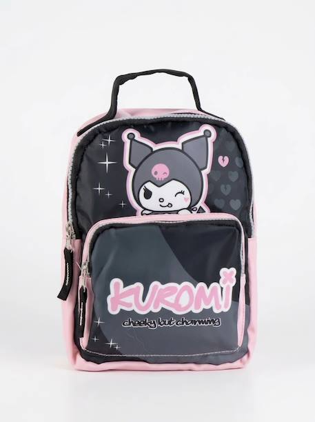 Sac à dos hello kitty et kuromi enfant 23 cm Rose et noir 1 - vertbaudet enfant 
