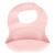 Set bavoir et cuillère yum silicone bleu Beige+Bleu+Ocre+Rose 18 - vertbaudet enfant 