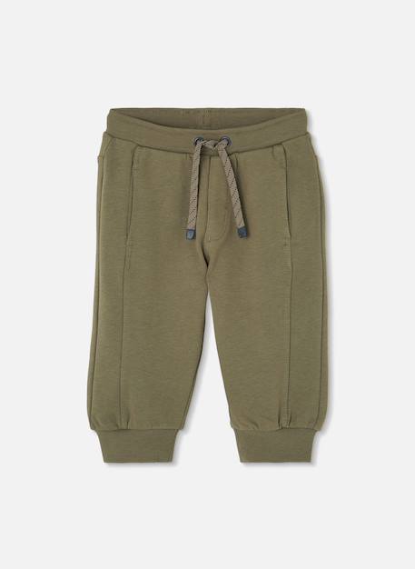 Pantalon garçon en molleton Marron 2 - vertbaudet enfant 