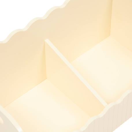 Coffre de rangement ouvert 2 compartiments - bouli Beige 3 - vertbaudet enfant 