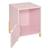 Table de chevet - douceur Blanc+Rose 9 - vertbaudet enfant 