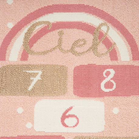 Tapis enfant - marelle Rose 3 - vertbaudet enfant 