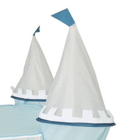 Tente pop-up - château de princesse Bleu+Rose 5 - vertbaudet enfant 