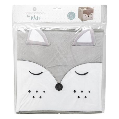 Panier de rangement pliable lion - joey Beige+Bleu+Gris+Jaune+Jaune Lion 14 - vertbaudet enfant 