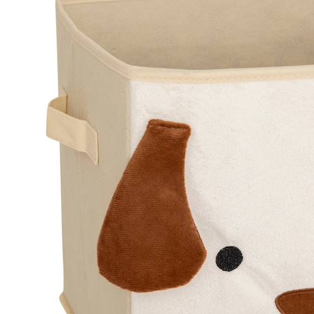 Panier de rangement pliable lion - joey Beige+Bleu+Gris+Jaune+Jaune Lion 5 - vertbaudet enfant 