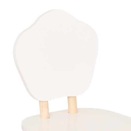 Chaise de table enfant - douceur Beige+Blanc 7 - vertbaudet enfant 