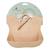Set bavoir et cuillère yum silicone bleu Beige+Bleu+Ocre+Rose 3 - vertbaudet enfant 