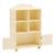 Bibliothèque enfant 2 portes 4 cases - bouli Beige 3 - vertbaudet enfant 