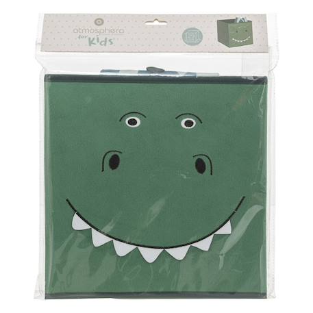 Panier de rangement pliable dinosaure - cori Vert foncé 3 - vertbaudet enfant 