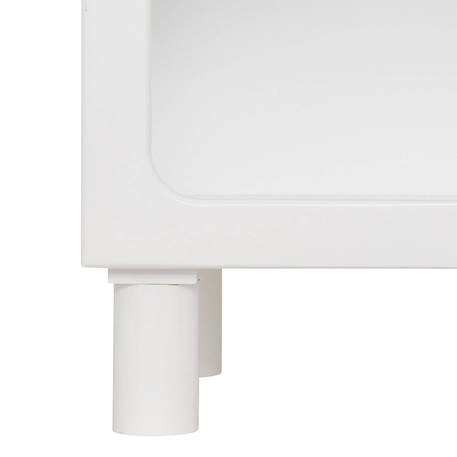 Table de chevet 1 niche en pin - tara Blanc 5 - vertbaudet enfant 