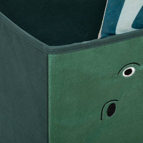 Panier de rangement pliable dinosaure - cori Vert foncé 5 - vertbaudet enfant 