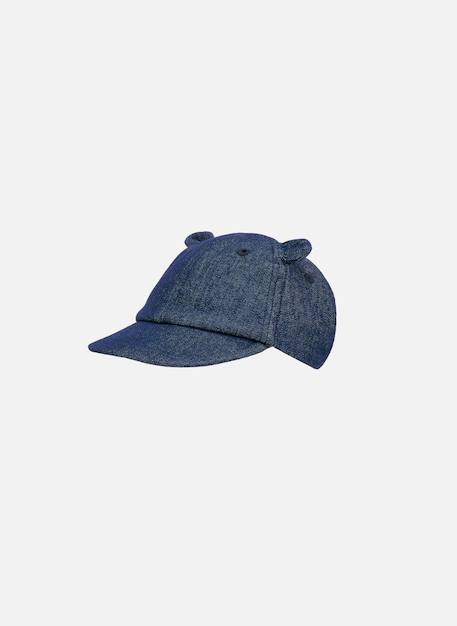 Bébé-Accessoires-Bonnet, écharpe, gants-Casquette bébé avec oreilles