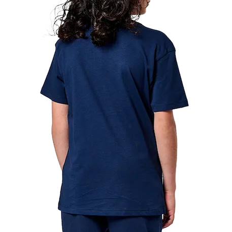 T-shirt  manches courtes Blanc+Bleu foncé 6 - vertbaudet enfant 