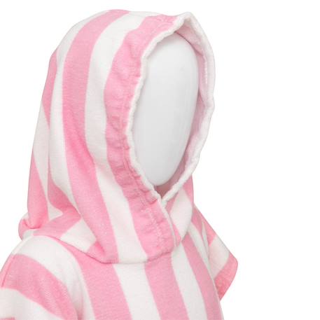 Poncho 'wili' rose 55x70cm Rose+Vert 5 - vertbaudet enfant 