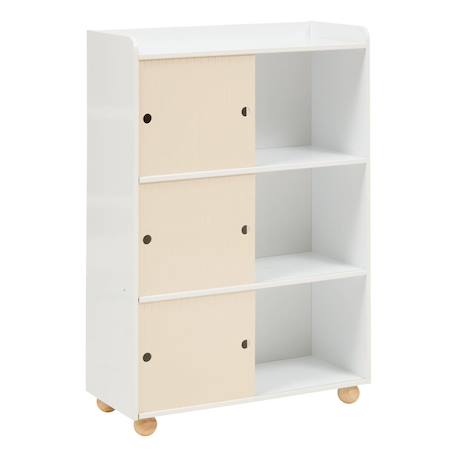 Meuble de rangement portes coulissantes - bouli Beige 3 - vertbaudet enfant 